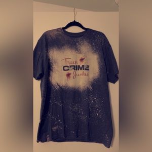 True Crime Junkie Custom-Made T-shirt